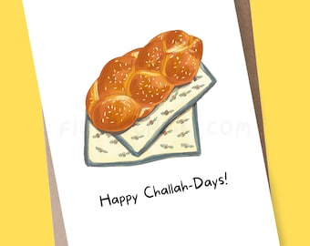 Funny Hanukkah Card, Holiday Card, Holiday Card Set, Hanukkah Card for Mum, Happy Hanukkah, Punny Holiday Card, Chanukah Card, Jewish Cards