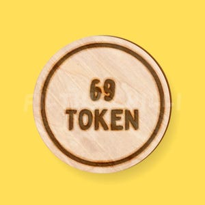 Ficha Traviesa 69, Regalo de Aniversario, Novio, Esposo, Moneda de Decisión
