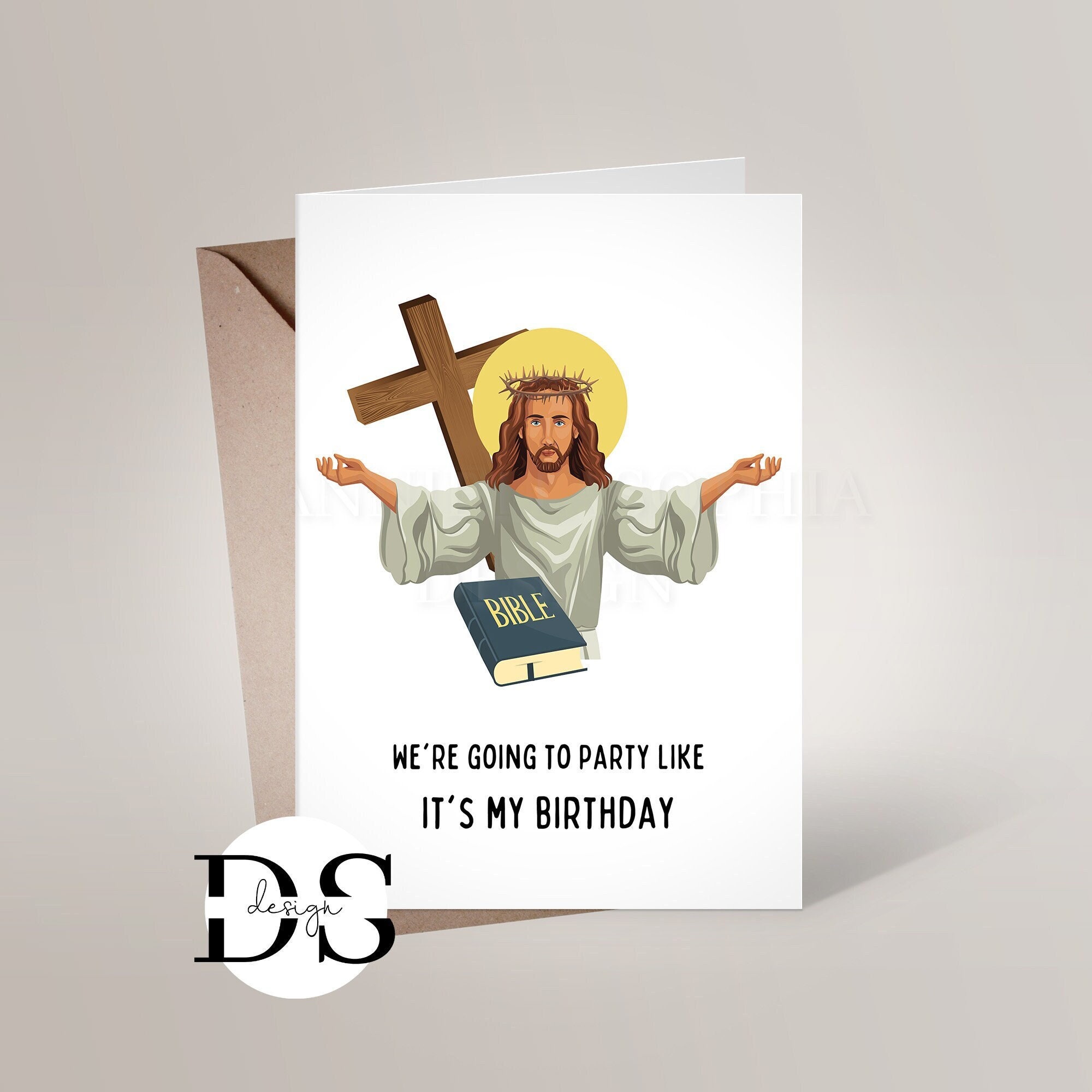 Funny Religious Card - Etsy UK Funny Religious Card - Etsy UK