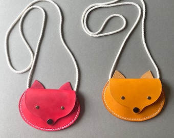 SUPER SECONDS | Children’s fun animal themed fox coin bag | purse pouch | children’s bag | child’s purse