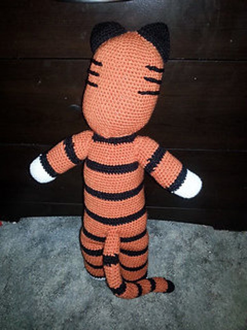 stuffed tiger sewing pattern