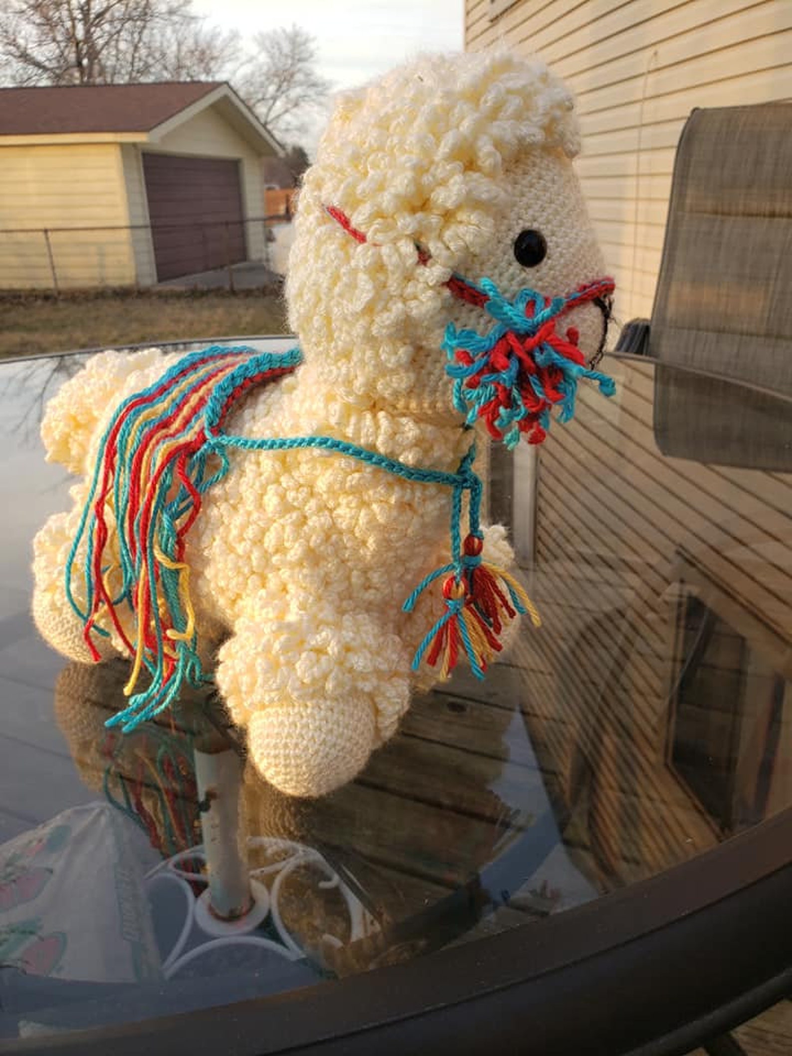 Handmade crochet No Drama Llama | Etsy