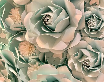 Sag es mit Papierblumen. Größen variieren je nach Preis. Der angegebene Preis gilt für die kleinste Blume