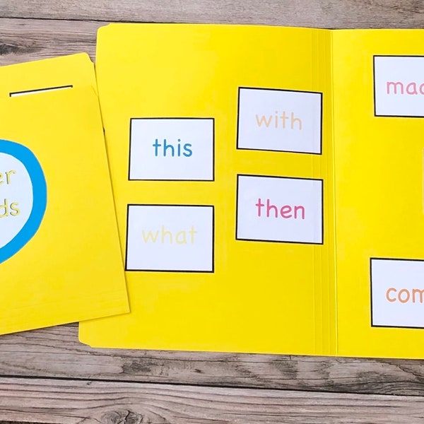 File Folder Games Etsy