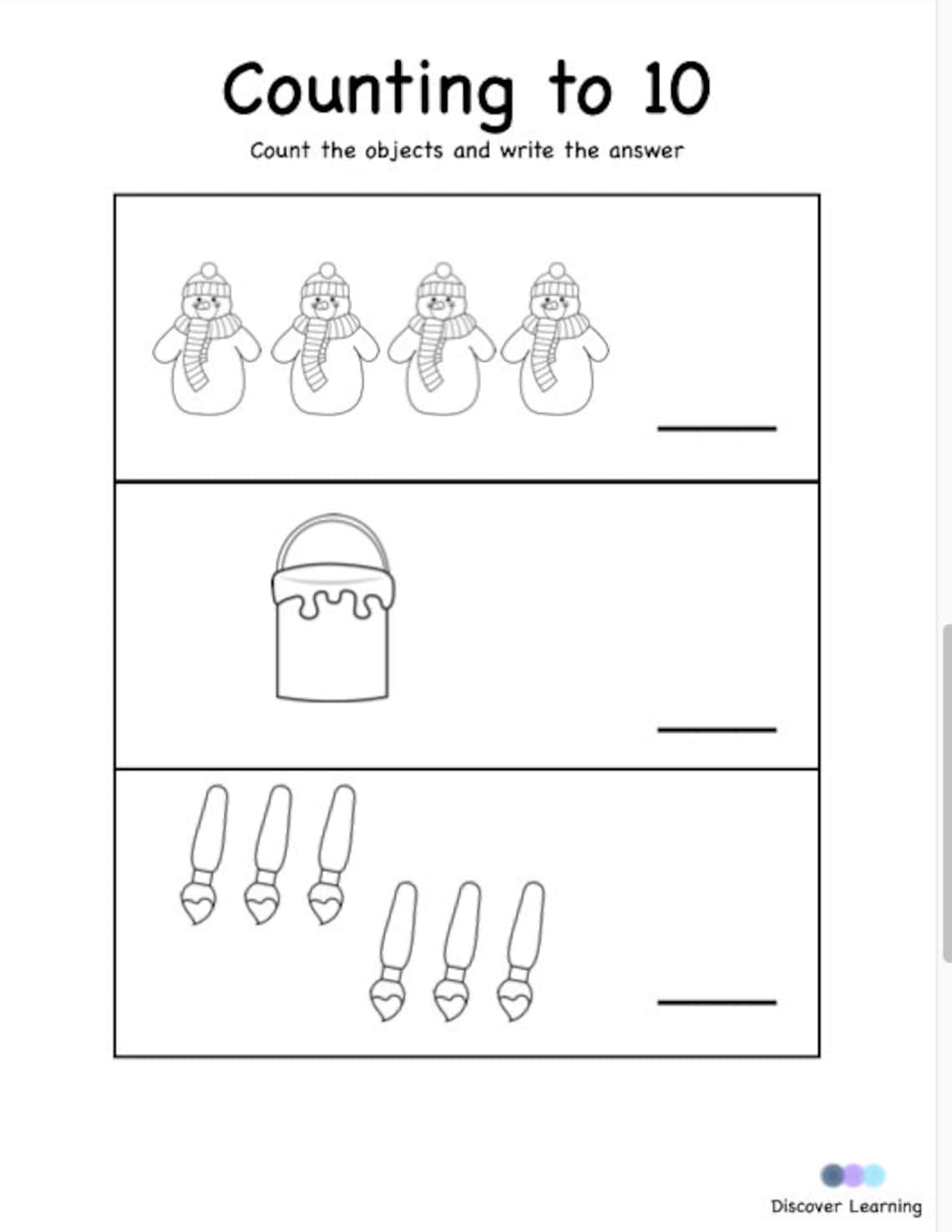 counting-to-10-worksheets-3-5-pages-all-black-and-white-etsy
