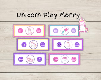 Printable 5 Dollar Play Money - Etsy