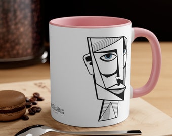 LEFTIES Accent Coffee Mug with BOBBY BOXBRAIN