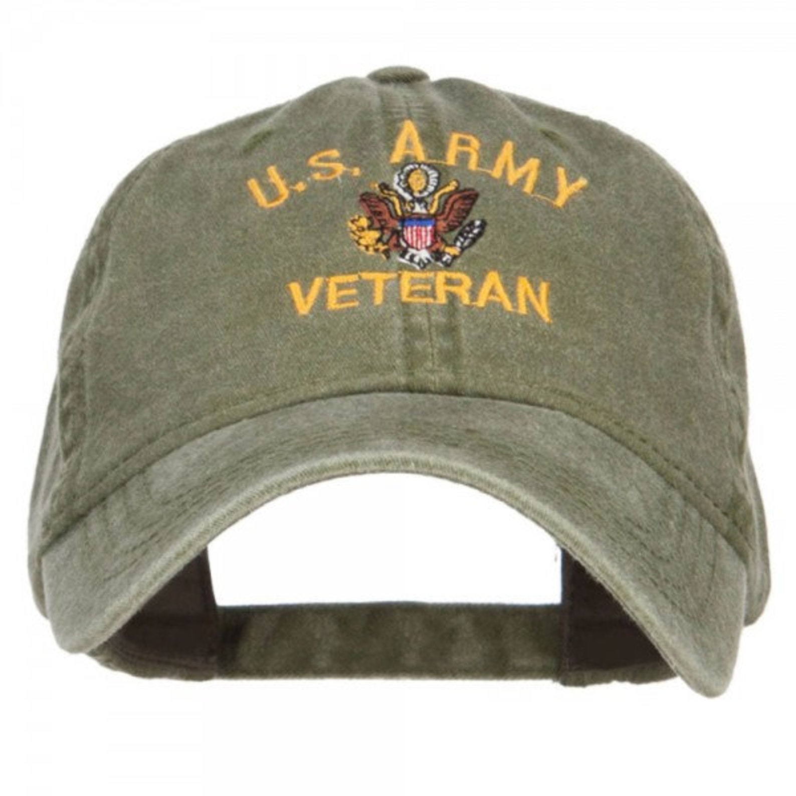 US Army Veteran Washed Dad Hat | Etsy