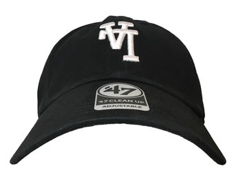Upside down hat logos cheap
