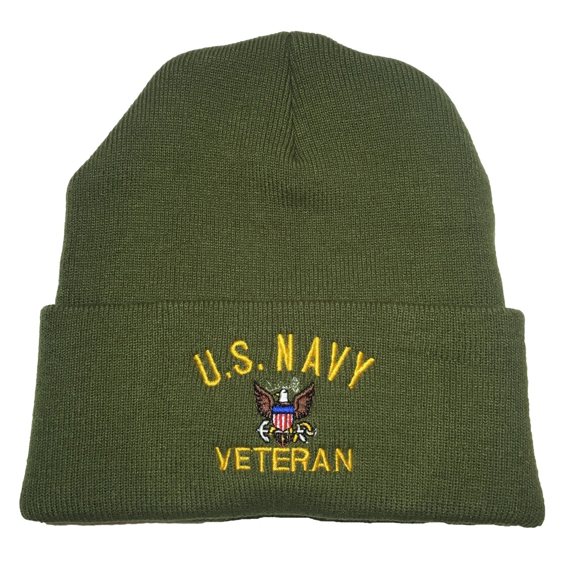 something navy beanie