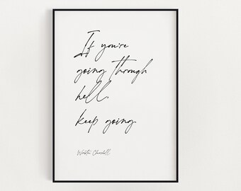 Going Through Hell Etsy