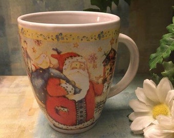 Old Fashion Santa Mug