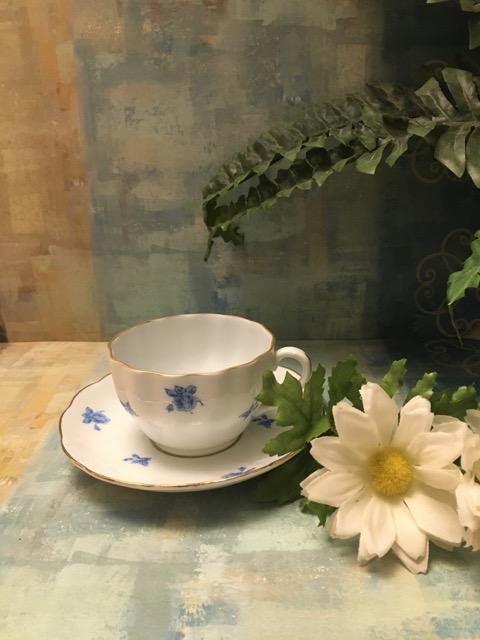 Arabia Blue Rose - Etsy
