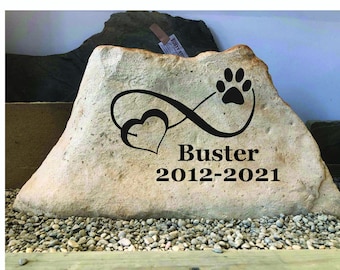 Infinity Pet Memorial Stone