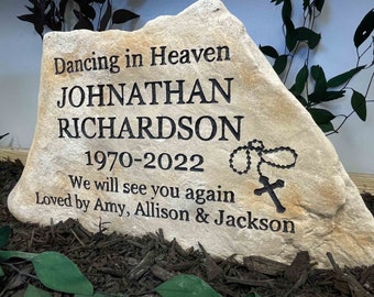 Large Grave Stone Or Memorial Free custom Engraving