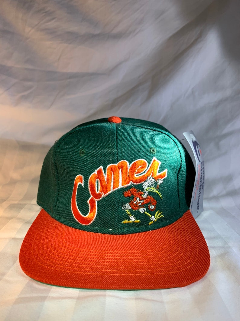 Vintage Sports Specialties Fitted Cap Miami Hurricanes | Etsy