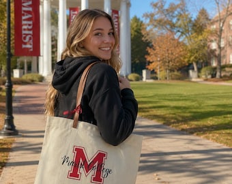 Bolso de mano universitario