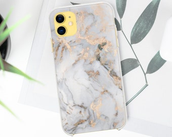 White Marble iPhone 13 Pro Max Protective Case Paints iPhone 13 Pro Hard Case iPhone 13 Mini Case Stone iPhone 12 Pro Case iPhone 12 LD0157