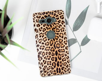 Leopard Sony Xperia Case Xperia Z5 Compact Animal Print Xperia XZ1 Compact Case Leopard Spots Nokia 7.2 5.1 Plus Case Nokia 3.2 Case LD0073