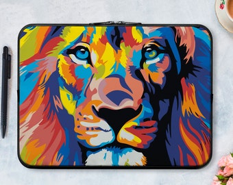 Lion Big Cat Briefcase Protective Bag Laptop Shoulder Bag 13 Inch Lion Big Cat Briefcase Protective Bag Laptop Shoulder Bag 13 Inch