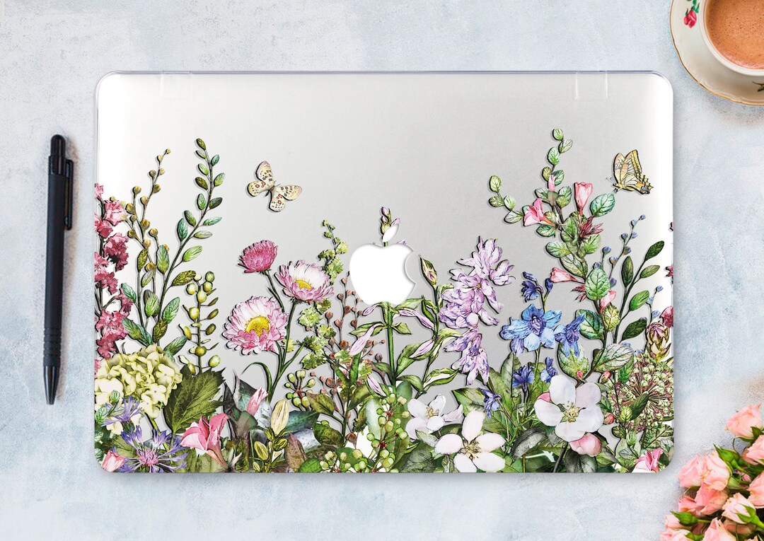 Wildflowers Mac 16 Case Air 13 MacBook Case Floral MacBook 13 Pro Case