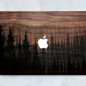 Forest Macbook Pro Case 16 Inch 2018 Wood Macbook Air 13 Inch Case 2017 Nature Macbook Pro Case 13 Inch 15-Inch Macbook Pro Case LD0136