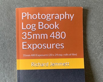 Photography Log Book - For 35mm Film Photographers