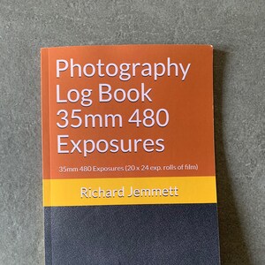 Photography Log Book For 35mm Film Photographers image 1