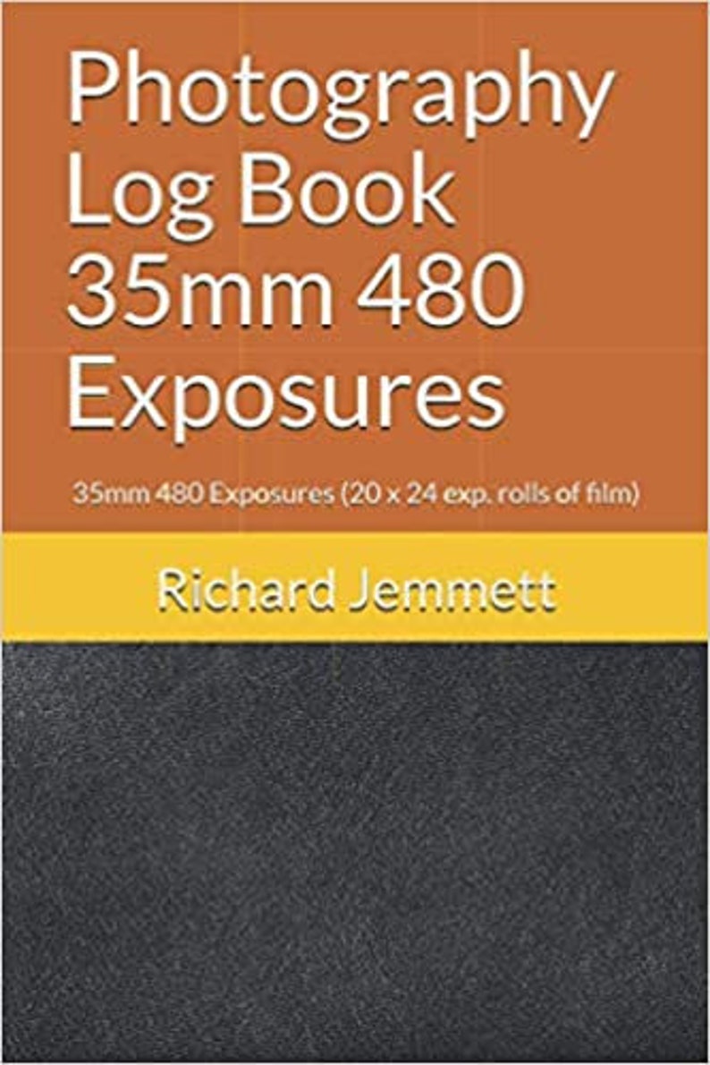 Photography Log Book For 35mm Film Photographers image 7