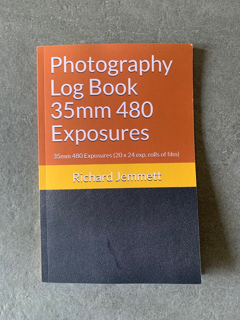 Photography Log Book For 35mm Film Photographers image 1