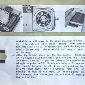 Olympus Pen EE Manual 1964 Camera Manual for Instant Digital Download PDF. Instant Digital Download image 2