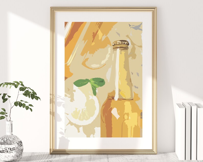 Refreshments Printable Wall Art Food and Drink Art Prints Etsy