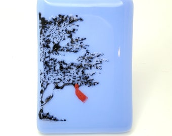 ATW rote Schal Ornament