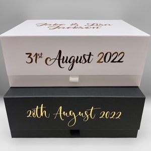 Personalised Box | Large Gift Box | Luxury Gift Box | Birthday Gift Box | Wedding Gift Box | Fathers Day |Memory Box | Occasion Gift Box