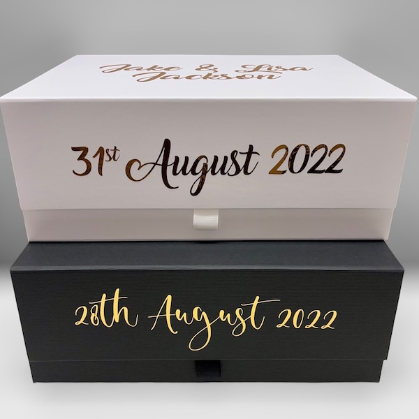 Personalised Box | Large Gift Box | Luxury Gift Box | Birthday Gift Box | Wedding Gift Box | Fathers Day |Memory Box | Occasion Gift Box