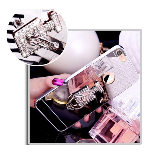 Perfect Gift-- Rhinestone General Metal Finger Ring Stand Holder Mount Bracket For Cell Phone