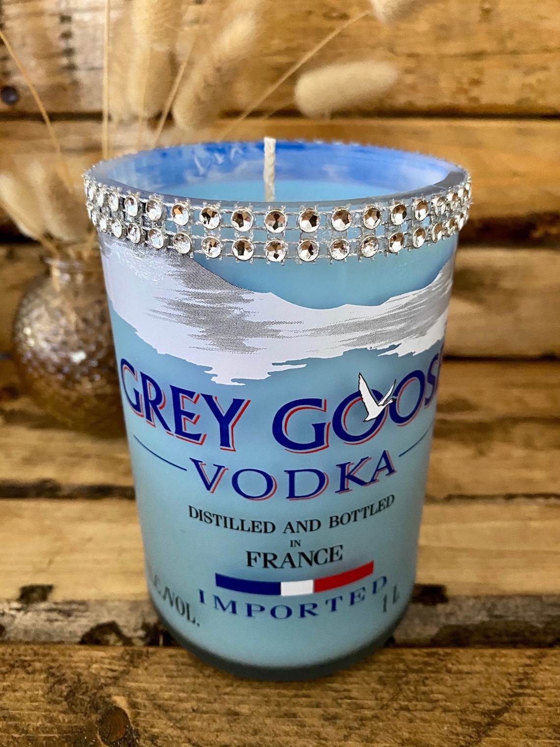 Grey Goose Vodka Candle Liquor Candle Bridesmaid Gift Maid of Etsy