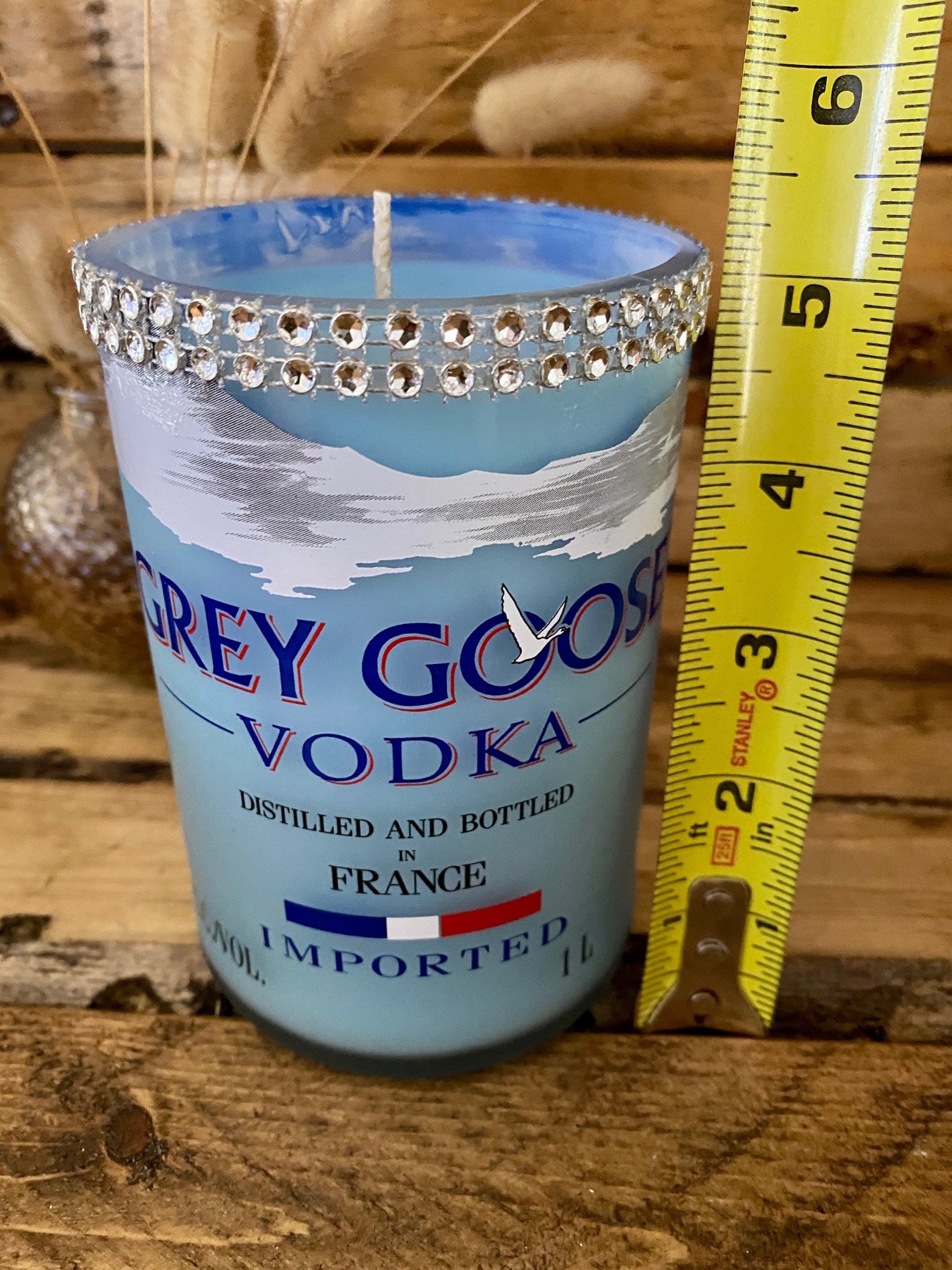 Grey Goose Vodka Candle Liquor Candle Bridesmaid Gift Maid of Etsy