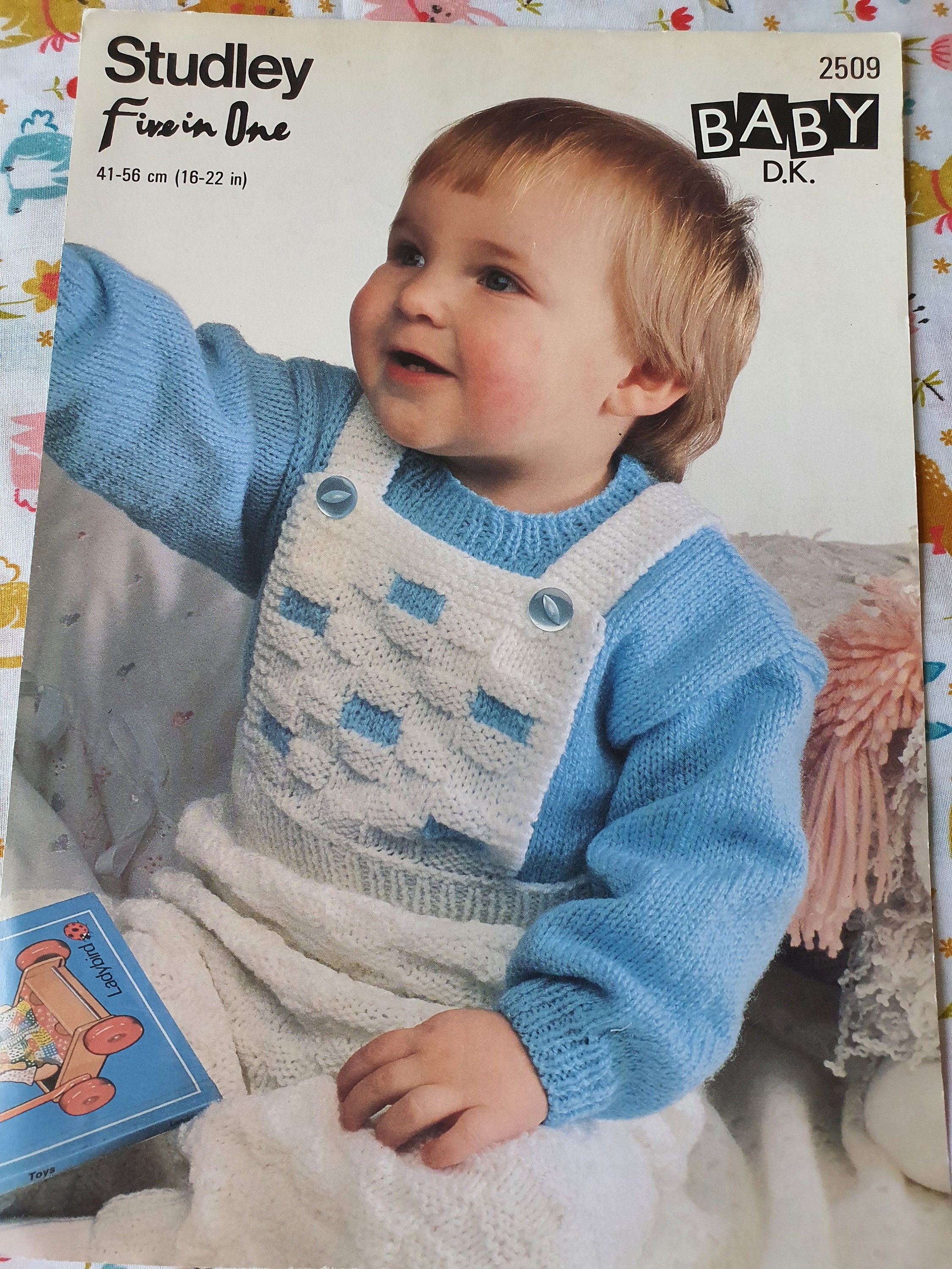 Studley Five in One Knitting Pattern 2509 baby Double Knit - Etsy