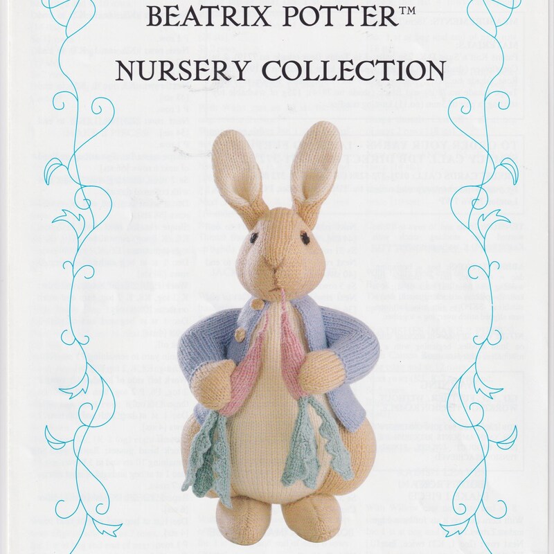 Peter Rabbit Pattern - Etsy