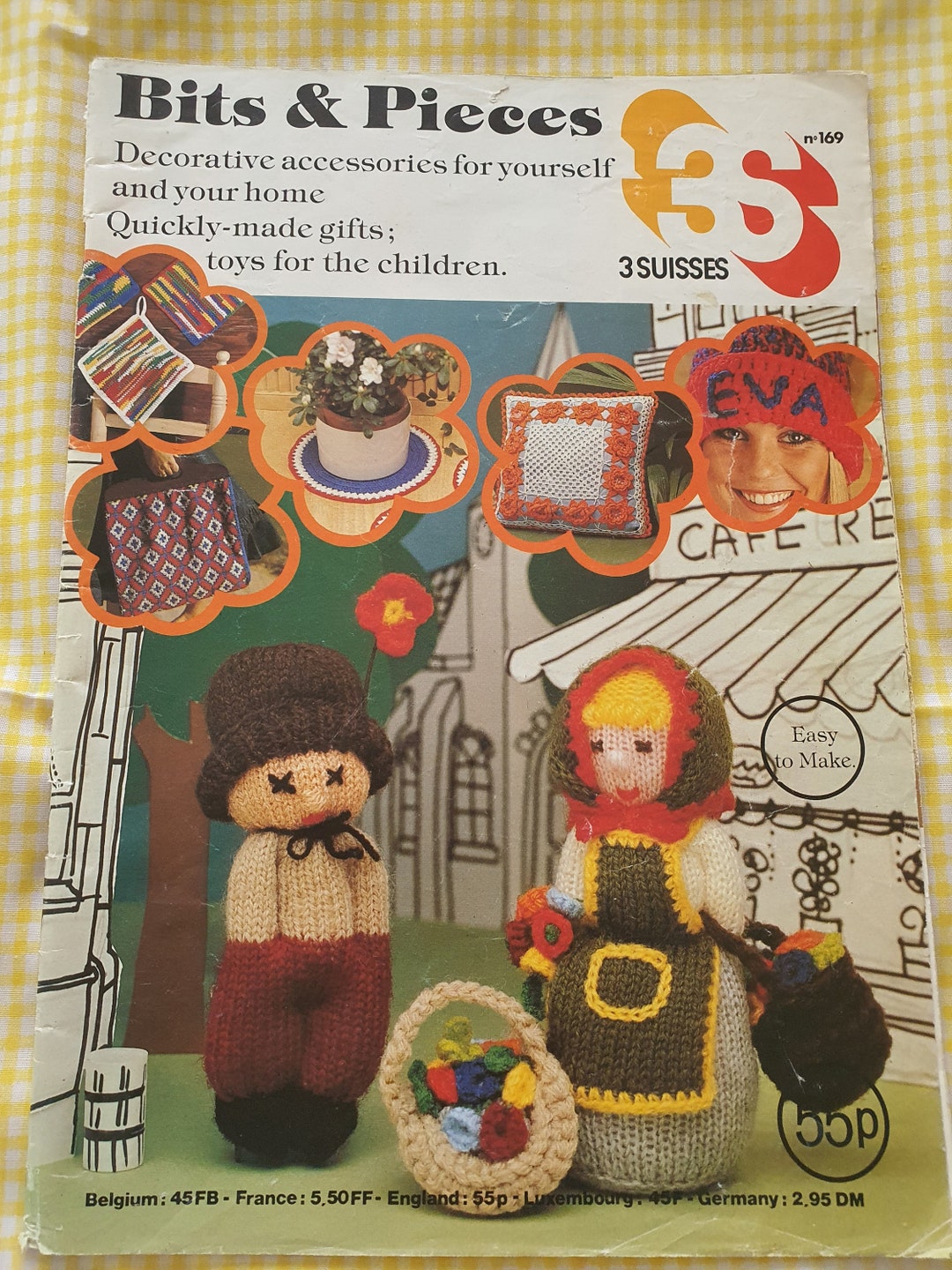 Bits and Pieces Magazine No 169 knitting and Crochet Magazine Etsy