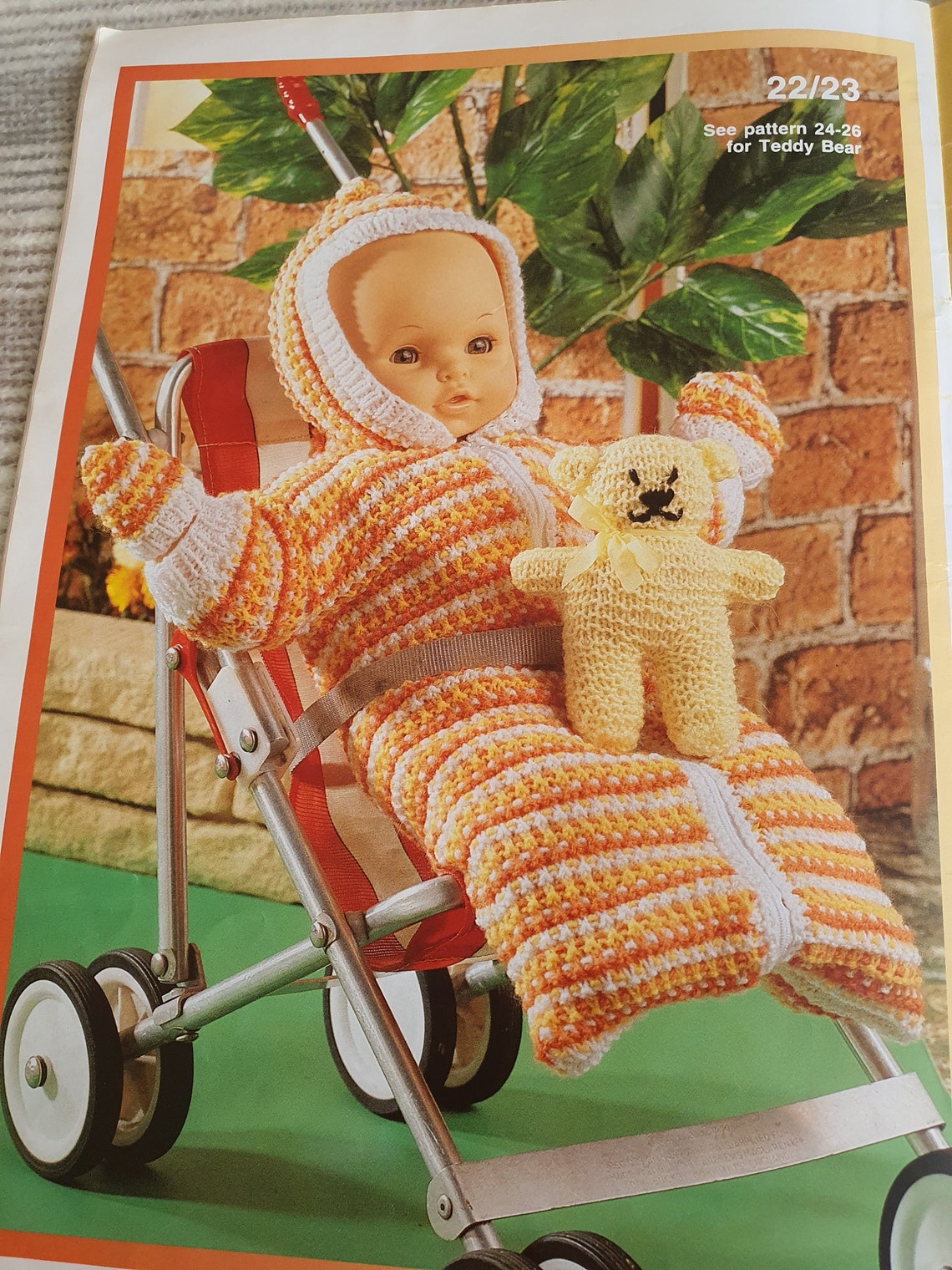 Sirdar Knitting and Crochet Pattern 201 Dressing Up For Dolls Etsy