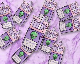 Smoking Kills Etsy