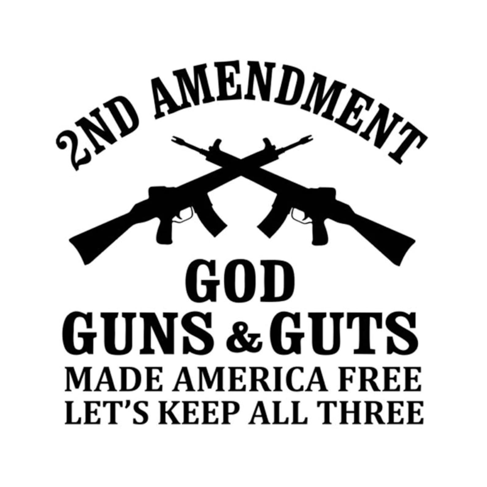 2nd amendment SVG and PNG file/decals/shirts/tumblers this is | Etsy