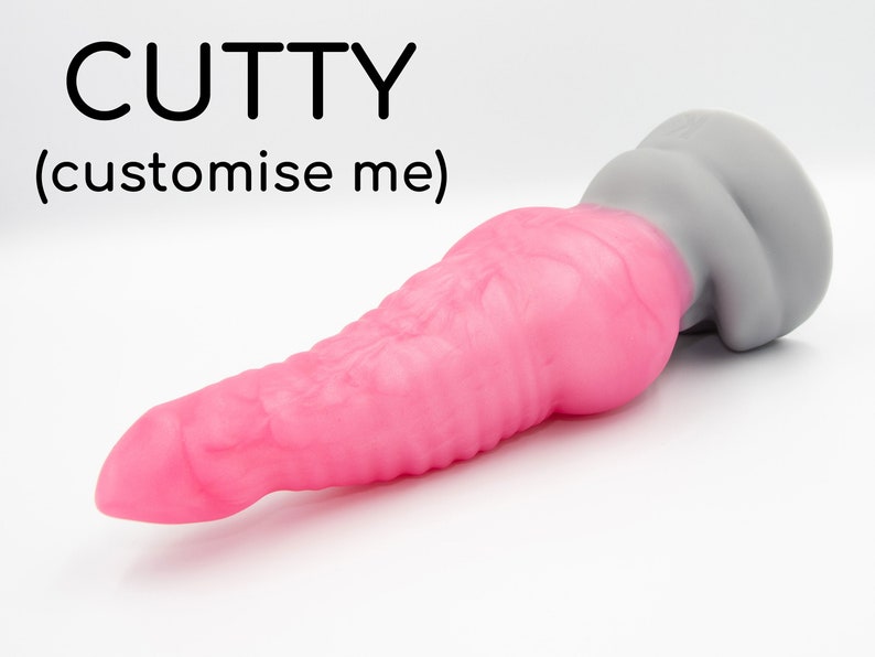 Cutty (Custom) - fantasy silicone dragon dildo - mature 