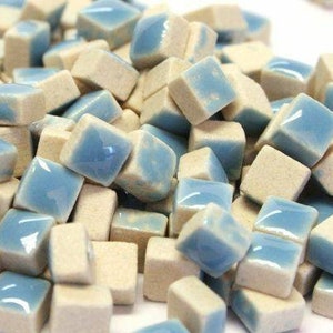 Turquoise Blue Micro Mini Mosaic Tiles (5 mm)