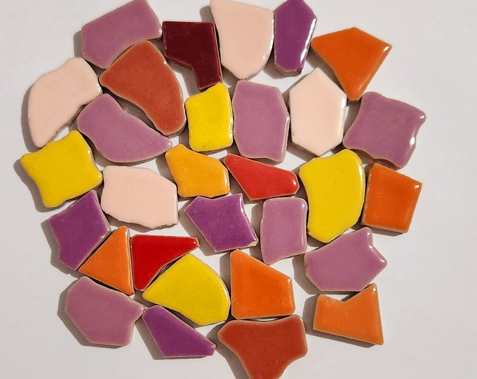 Zola Ice Cream Figurine | Mirror-Tile Mosaic Pattern | 9