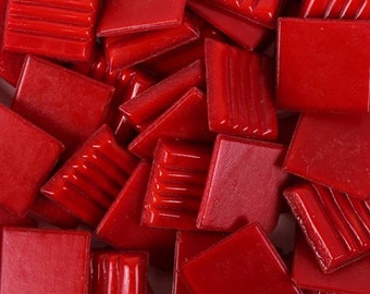 Red Square MosaicTiles (20 mm)