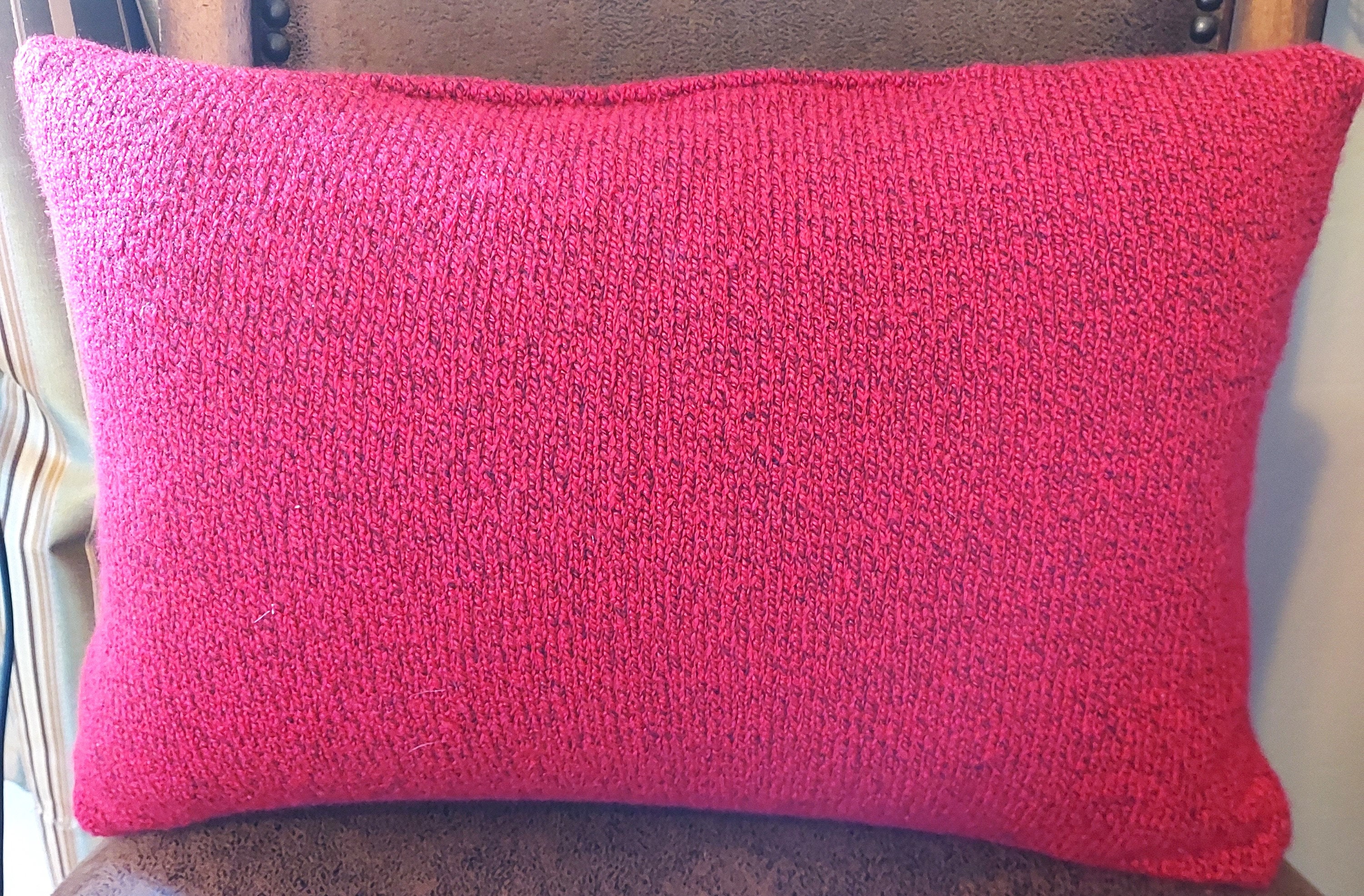 Red sweater pillows new arrivals