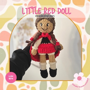 Little Red Riding Hood Crochet Pattern | Low Sew | Fairy Tale Crochet